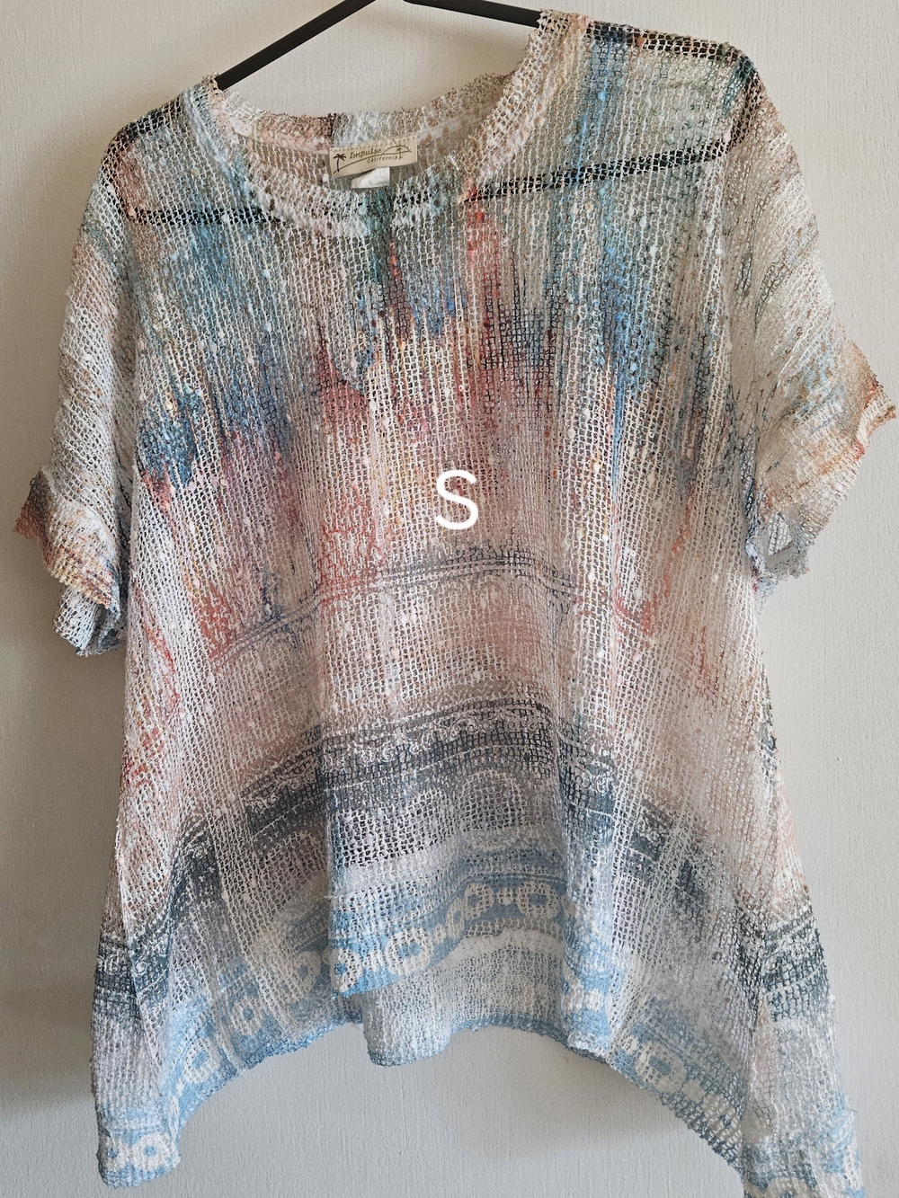 Lightweight Multicolor Knit Top - Size S